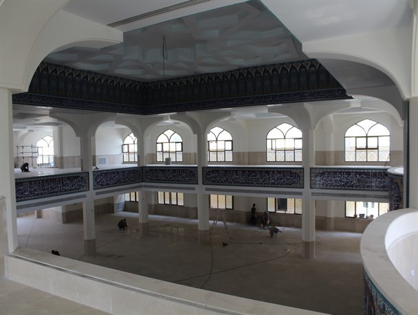 آخرین مراحل از طرح توسعه مسجد جامع خرمشهر در آستانه بهره برداری