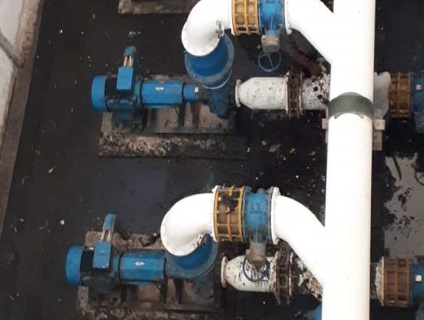 اتمام عملیات لایروبی ایستگاه پمپاژ فاضلاب شیرآباد زاهدان