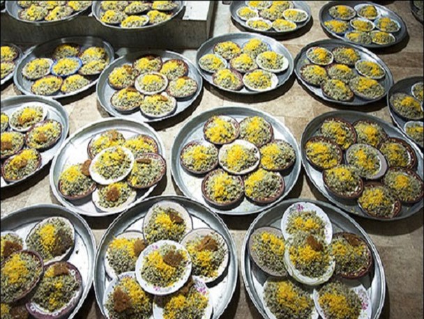 مراسم "شیلون" کشی و ادای نذر در بندر دیلم