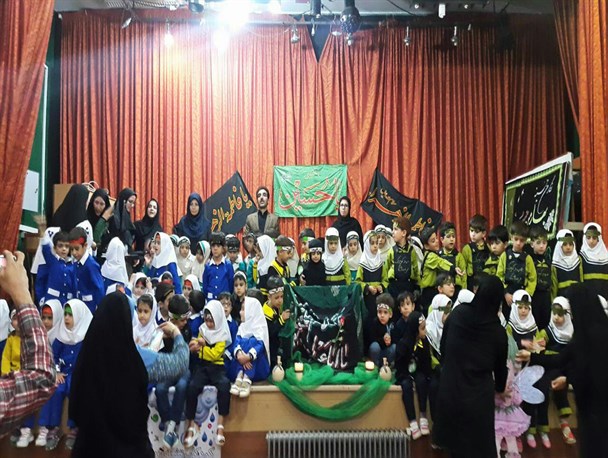 گرامیداشت هفته ملی کودک با موضوع "کودک و محرم" در سنقر برگزار شد
