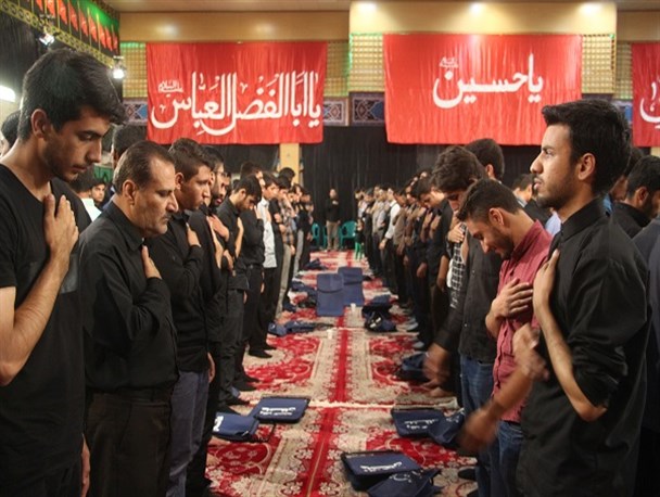 تجمع بزرگ دانشجویان استان بوشهر در عزای سالار شهیدان+ تصاویر
