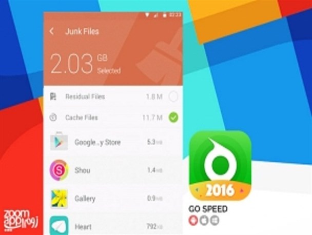 بهینه سازی سرعت گوشی، قفل اپلیکیشن ها و بیشتر با اپلیکیشن GO Speed