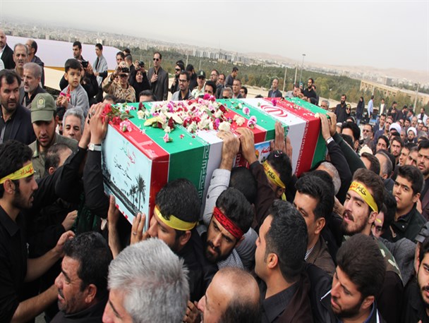 برگزاری مراسم تشییع پیکر 2 شهید دفاع مقدس در البرز/ دانشگاه پیام نور کرج میزبان شهدای گمنام شد + تصاویر