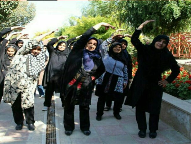 گردهمایی ورزش همگانی در بهارستان برگزار شد+ تصاویر