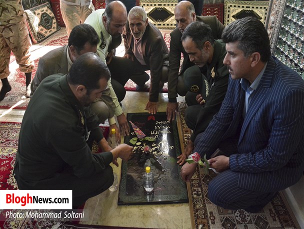 غبار روبی گلزار شهدا فرح اباد ساری