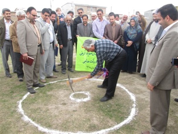 ۱۴۰۰،۰۰۰،۰۰۰ریال کمک خیر بندرترکمنی برای احداث مدرسه+تصاویر