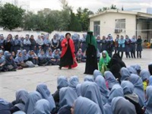 محرم در دبیرستان شاهد گرگان به روایت تصویر
