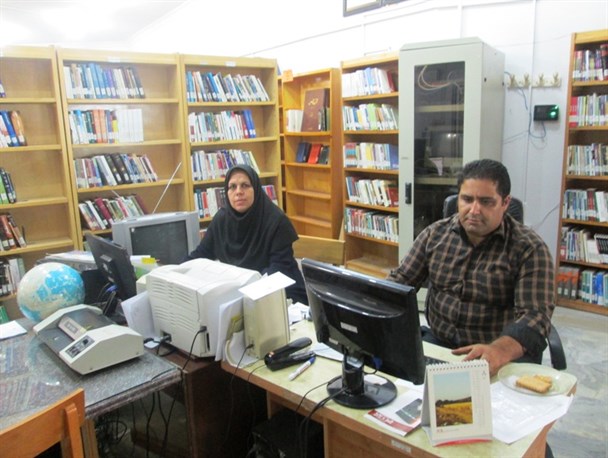 تصاویری از کتابخانه امیر کبیر کردکوی