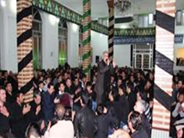 مراسم شهادت حضرت رقیه(س) در چالدران برگزار شد+تصاویر