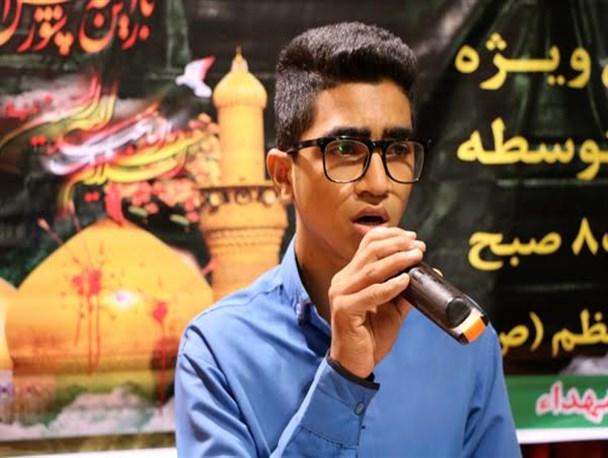 مسابقه مداحی خورشید نینوا در رودان برگزار شد