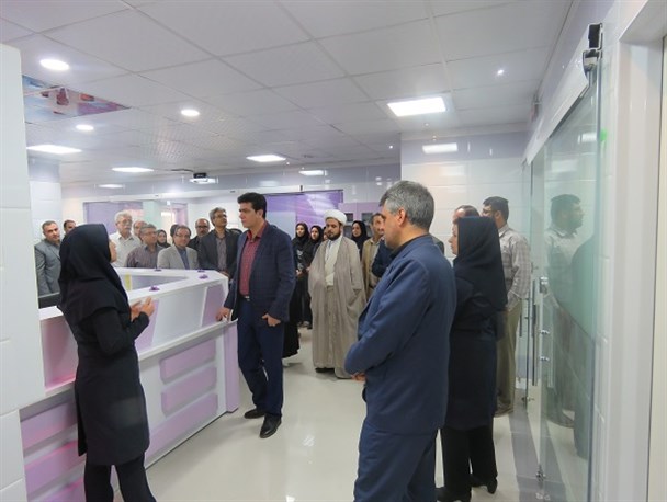 آیین بازگشایی بلوک زایمان طبیعی بیمارستان امام صادق (ع) دلیجان