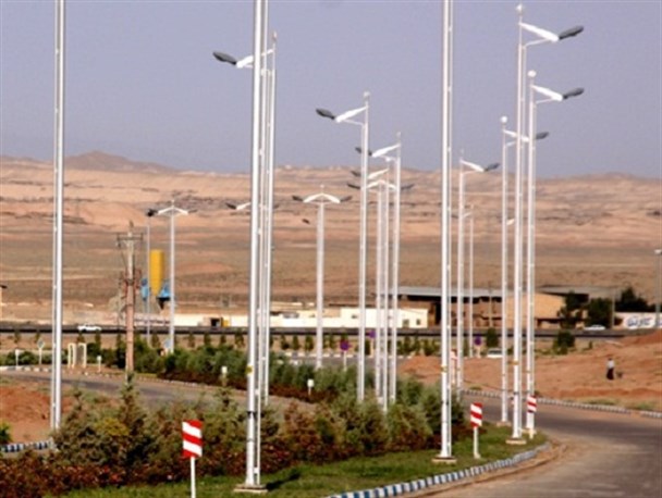 بهره‌برداری از شبکه روشنایی فاز2 شهرک صنعتی خیام نیشابور