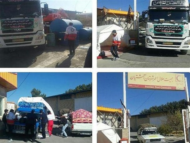 زلزله‌زدگان نیاز به چادر و وسایل گرمایشی دارند