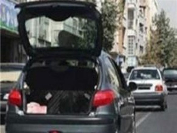توقیف پژو ۲۰۶ حامل تریاک در بوکان