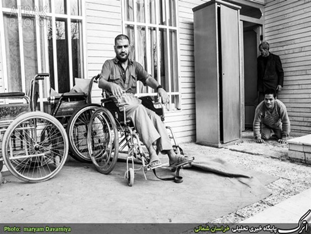 یک روزعادی درمرکز توانبخشی معلولین جسمی حرکتی