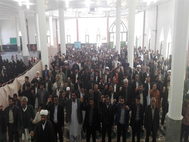 نمازگزاران جمعه در ریگان جنایت علیه شیعیان نیجریه را محکوم کردند