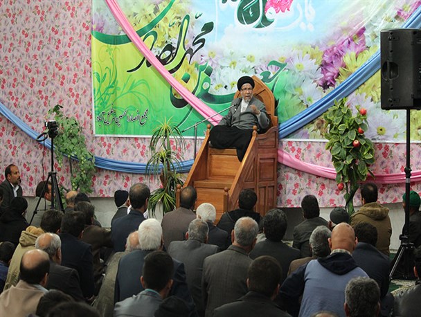 خلیل آباد در شام میلاد پیامبر اکرم(ص) غرق شور و شادی + تصاویر