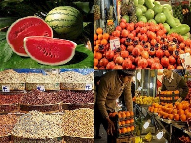 سایه گرانی بر سر سفره یلدای بوشهری ها / ویترین‌هایی برای تماشا
