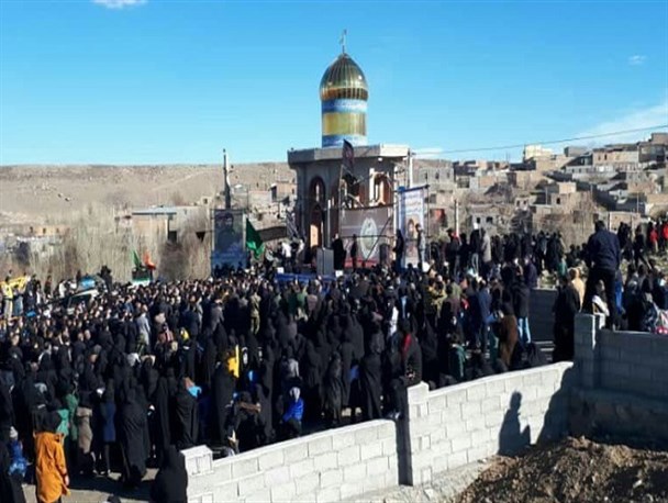 تشییع پیکر مطهر شهید علی میرعلیزاده در مشگین‌شهر+ عکس