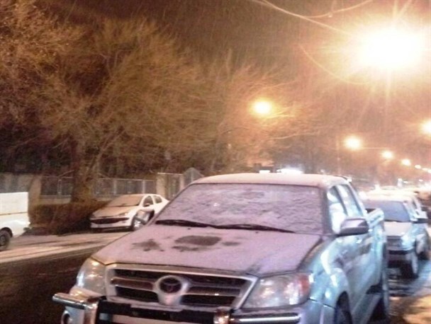 بارش اولین برف زمستانی در فریمان