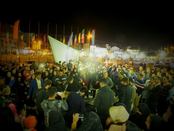عزاداری گچسارانی ها در وداع با جانباختگان نفتکش سانچی+فیلم