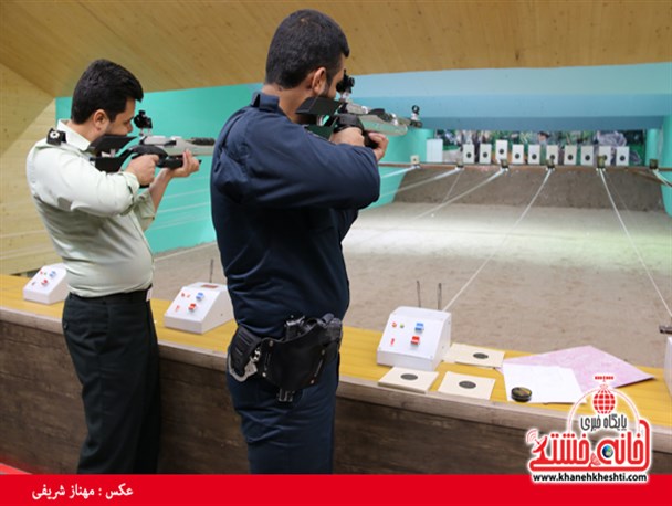 مسابقات تیراندازی نیروهای مسلح رفسنجان برگزار شد + عکس