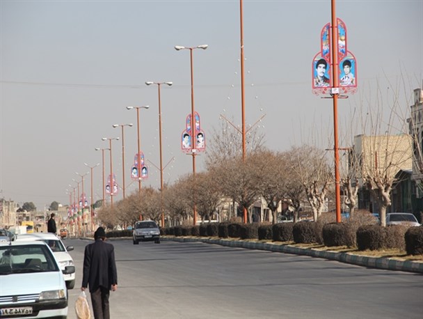 نصب تمثال شهدا در نقاط مختلف فلاورجان