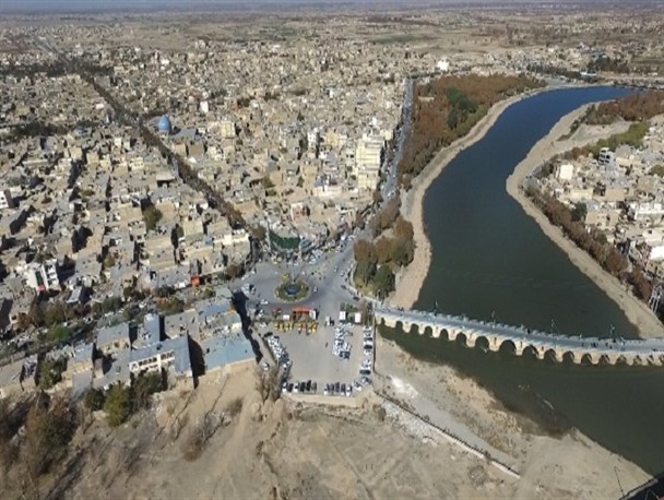 نمای هوایی شهرستان فلاورجان/ تصاویر