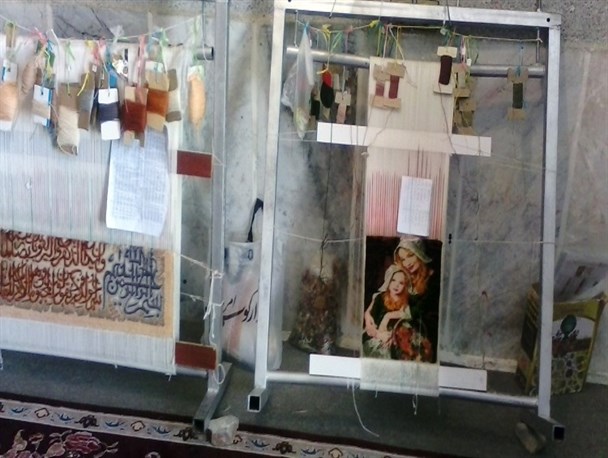 راه اندازی کارگاه آموزشی تابلو فرش در بشاگرد