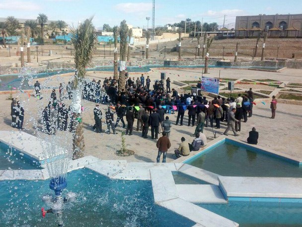 پارک خندق طبس افتتاح شد