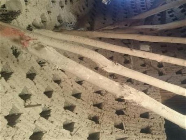 کبوتر خانه دهنو از آثار کهن باستانی خنداب+تصاویر