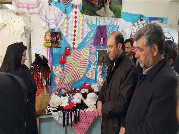 نمایشگاه دستاوردهای زنان تسهیلگر روستایی در قوچان برگزار شد