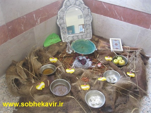 جشنواره سفره هفت سین در مدارس ریگان برگزار شد+تصاویر