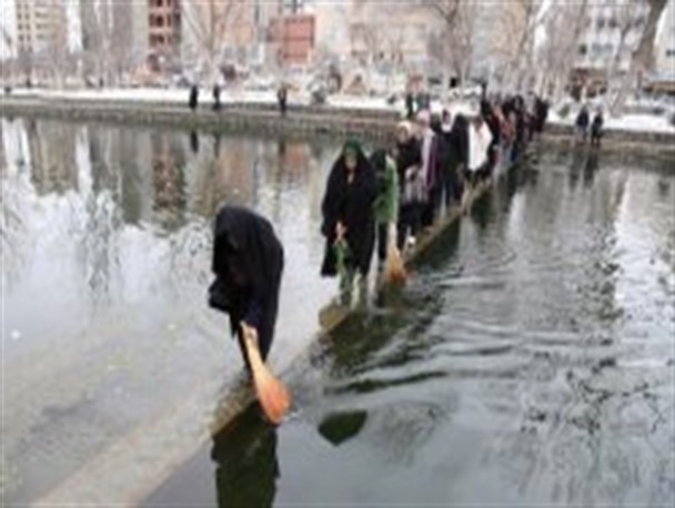 آیین کهن "نو اوستی" در اردبیل +تصاویر