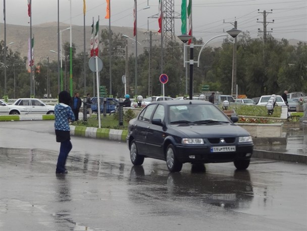 گچساران بارانی شد