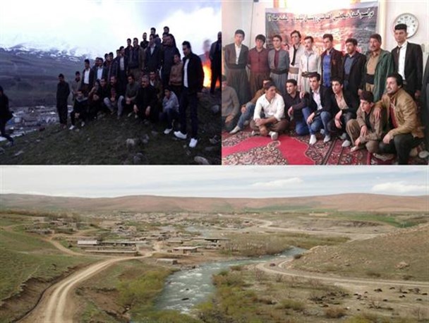 مردم روستای سیلوه برای آخرین بار در روستایشان دور هم جمع شدند+ تصاویر