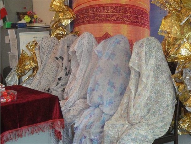 اهدای جهیزیه به 5 نو عروس در بیله سوار