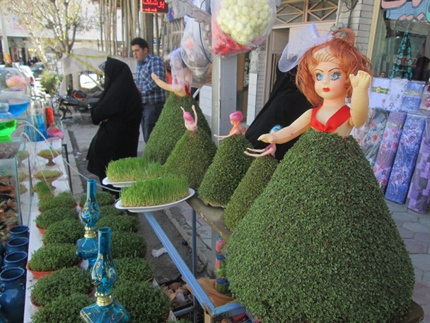 گزارش تصویری حال و هوای عید نوروز در شهرسامان