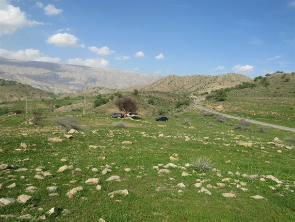 طبیعت زیبای روستای بادامستان بهترین مقصدبرای گردشگران نوروزی+تصاویر