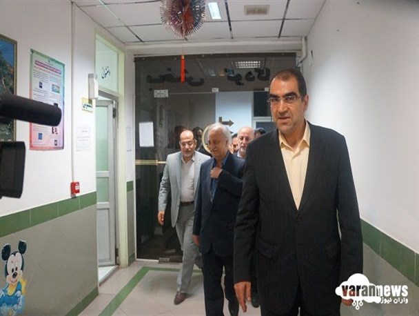 بازدید سرزده وزیر بهداشت از بیمارستان امام خمینی صومعه سرا+مصوبات این سفر