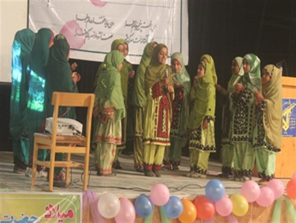 جشن بزرگ میلاد کوثر درنیکشهر برگزار شد