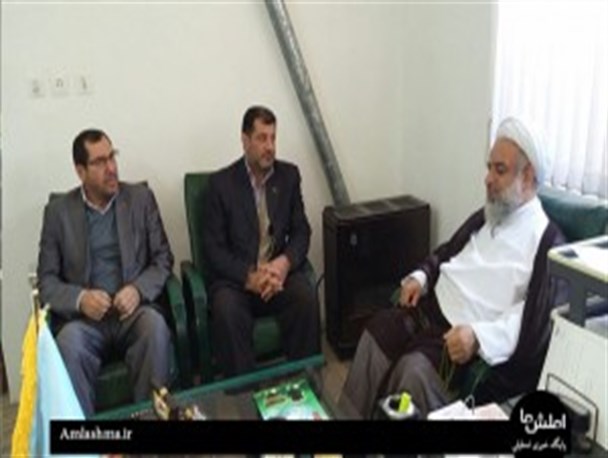 دیدار امام جمعه و مسئولین بنیاد مسکن این شهرستان املش