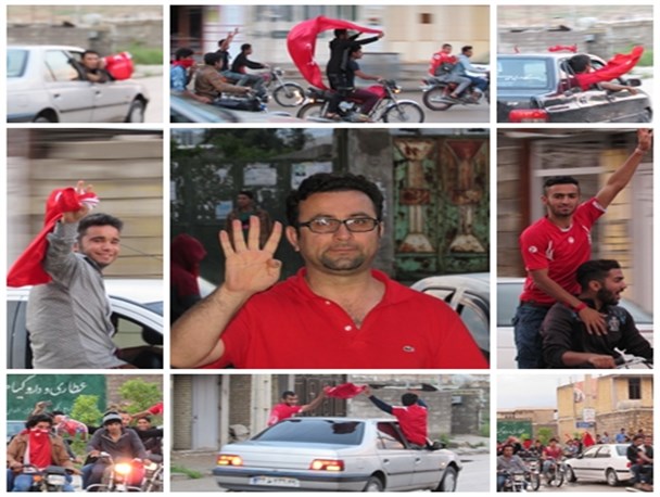 کارناوال شادی پرسپولیسی ها در لنده+تصاویر
