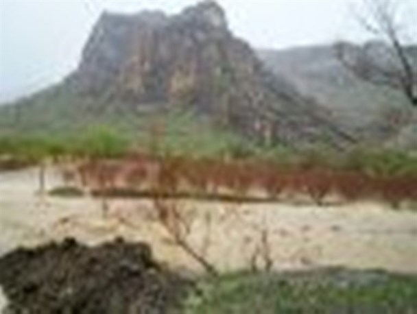 جاری شدن سیل در مسیر رودخانه باراندوز ارومیه