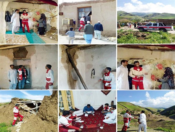 تخریب ۳ واحد مسکونی روستایی سرخس بر اثر بارش طولانی مدت