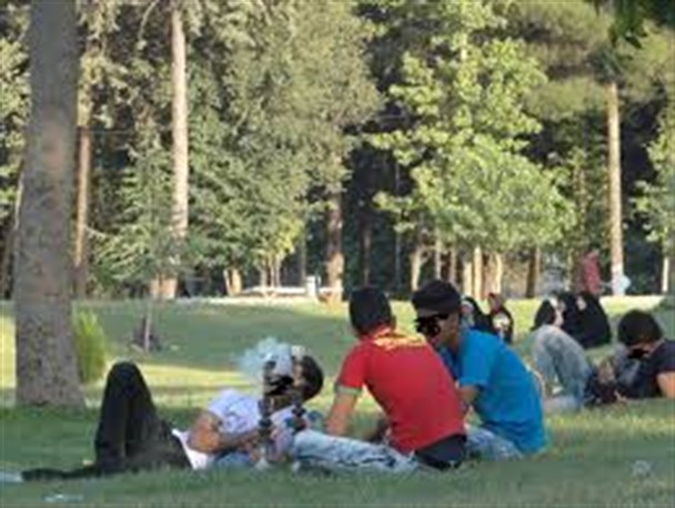 پارک با طعم قلیان!/لزوم مقابله با قدکشیدن قلیان در جامعه