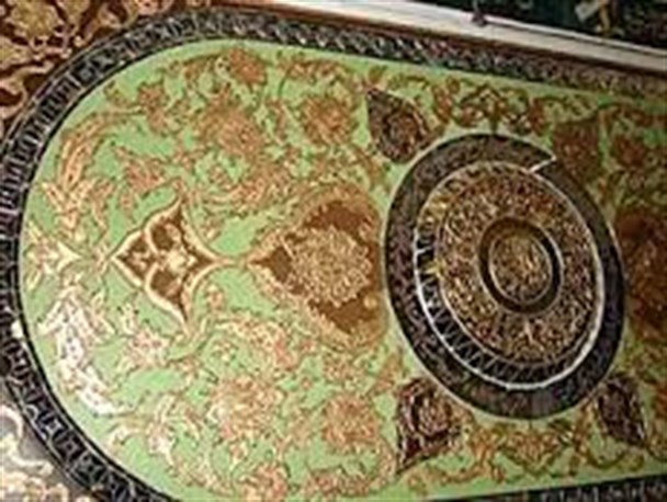 هنر لایه چینی و گچ بری سنتی در چهلستون