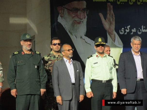 آیین صبحگاه ستاد انتظامی استان مرکزی / تصویر