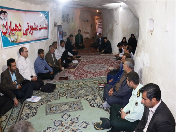جلسه شورای بجستان در فضای تاریخی برگزار شد