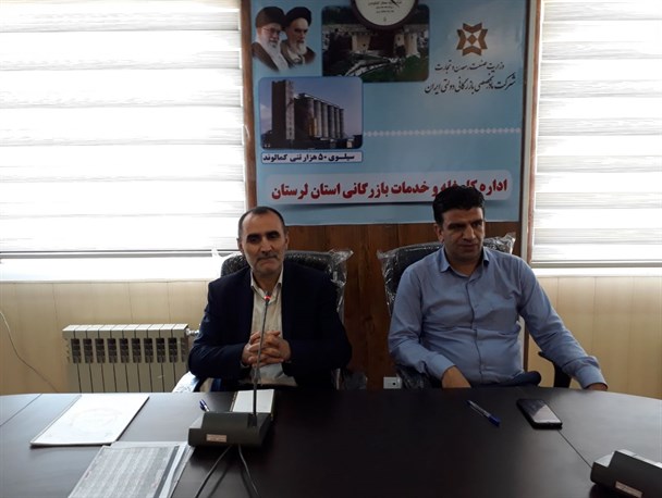 ظرفیت ذخیره سازی سیلوهای لرستان ۸۰۰هزارتن گندم است